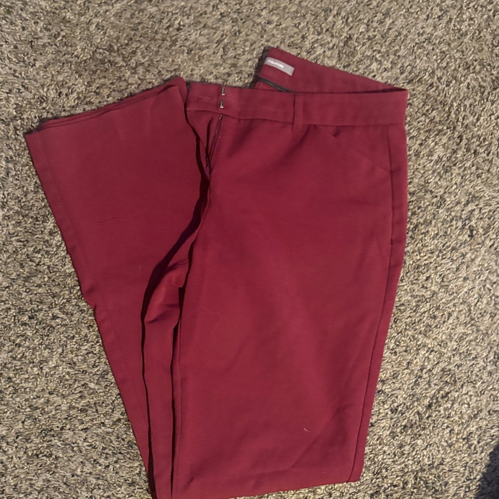 Burgundy Pants